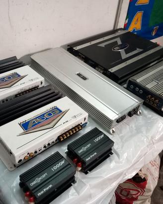 Stock di Amplificatori, Woofer, Casse x Car Audio