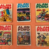 Fumetti Alan Ford Storici, N. 39 - 44, Anni '70