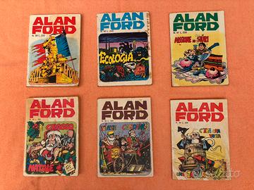 Fumetti Alan Ford Storici, N. 39 - 44, Anni '70