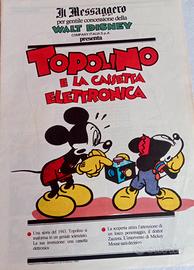 fascicoli Walt Disney 1989/90 IL MESSAGGERO