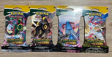 Artset Bustine pokemon evoluzioni eteree sleeved