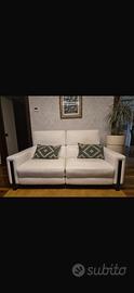Divano “Poltrone Sofa’” 2 posti pelle motorizzato