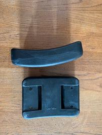 2 pesi sub 2 kg ciascuno gommati per cintura sub