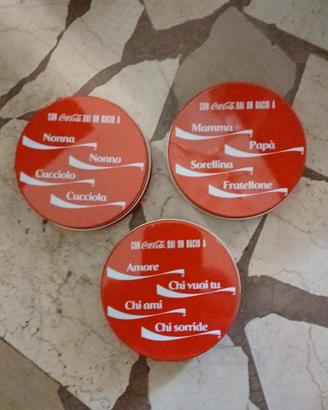 SET SOTTOBICCHIERI COCA COLA ORIGINALE 
