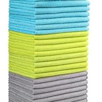 24 PZ Panni Microfibra Stracci panno auto casa