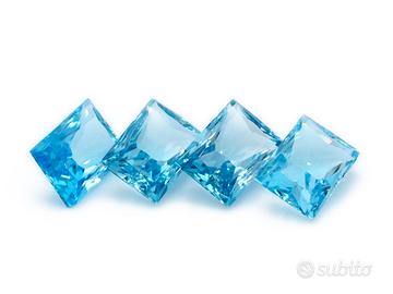 Topazi Blu Naturali Rettangolari – 78,8 ct