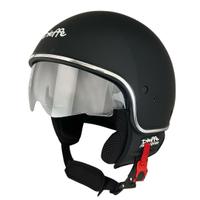 CASCO CALOTTA PICCOLA CON BORDO CROMATO E VISIERIN