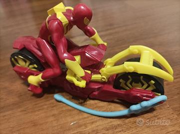 Spiderman con Moto lancia Elastici - HASBRO