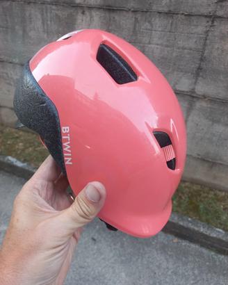 Casco Bici Bambina B'Twin Decathlon Rosa - Regol
