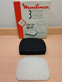 2 filtri antigrasso e antiodore K86 Moulinex