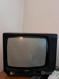 Tv vintage a tubo catodico