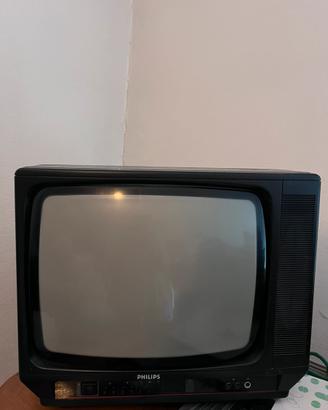 Tv vintage a tubo catodico