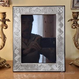 Cornice Portafoto Argento 925 anni 80 x foto 13x18