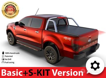 Copricassone a molla per FORD Ranger Limited D/C