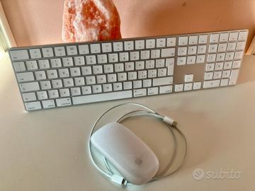 Tastiera Magic Keyboard A1843 + Magic Mouse A1657