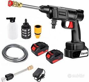 idropulitrice doppia batteria 