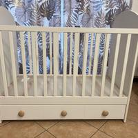 Lettino 60x120 con cassetto