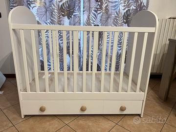 Lettino 60x120 con cassetto