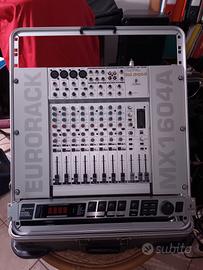 mixer bheringer, scatola effetti, custodia rigida
