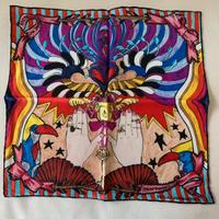 Foulard strangolino Paula Cademartori FW 2016 seta