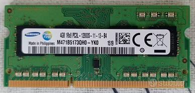 RAM SODIMM SAMSUNG DDR3 4GB - RAM NOTEBOOK