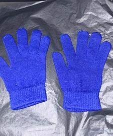 Guanti blu glowes blue