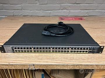 Netgear Switch GS752TPv2 48 Porte Full POE