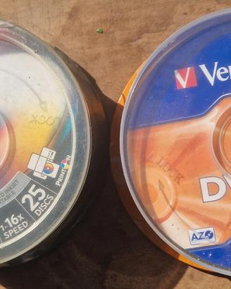 DVD +R e -R TDK - Verbatim - 50 Pezzi Nuovi
