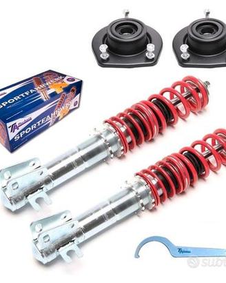 2 Ammortizzatori Anteriori Fiat 500 600 + Supporti