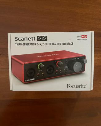 Focusrite Scarlett 2i2 3rd Gen