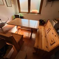 Set sala/taverna legno massello