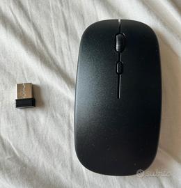 Mouse Ottico Bluetooth Ricevitore USB 2 batterie