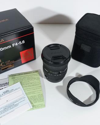 Sigma 10 20 attacco Canon apsc