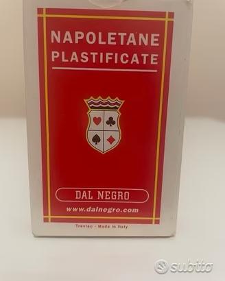Carte Napoletane dalnegro triplex