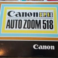 Cinepresa vintage - CANON AUTO ZOOM 518 Super8