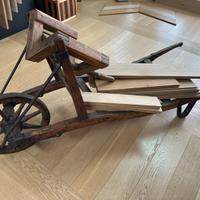 Per arredo carriola d’epoca