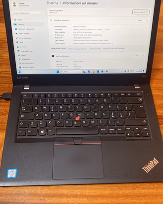 Notebook Lenovo T470 14”