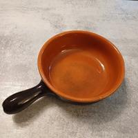 Tegame in terracotta in manico