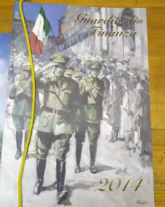 2 Calendari Guardia Finanza GdF 2014 e 2016