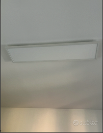 Plafoniera LED rettangolare 120x30 dimmer e color
