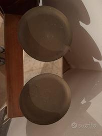 Bilancia antica completa di pesi