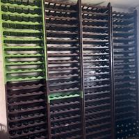 Scaffalature per bottiglie di vino