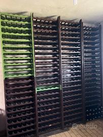 Scaffalature per bottiglie di vino