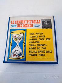4 dischi vinile "Le più belle canzoni del mondo"