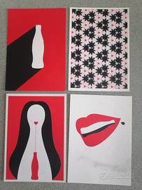 cartoline Coca-Cola Kiss the Past Hello Bayley