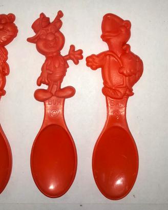 Cucchiaini Orzo Bimbo 1984 rossi