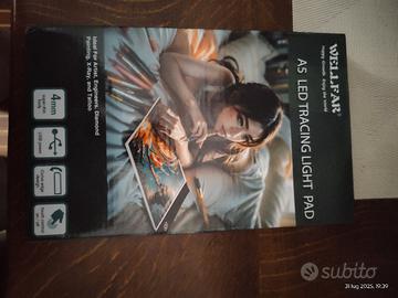 Lavagna retroilluminata per disegnare e colorare