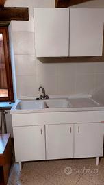 CERAMICA DOLOMITE LAVELLO CUCINA 120X50+mobile