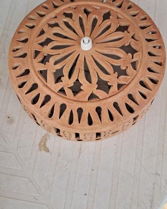 plafoniera in ceramica