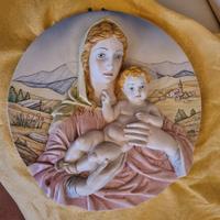 Madonna con Bambino  ceramica  1943